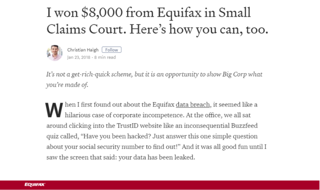 how to join equifax lawsuit Equifax Class Action Lawsuit